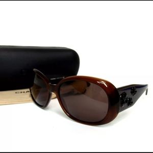 Chanel Camellia flower sunglasses